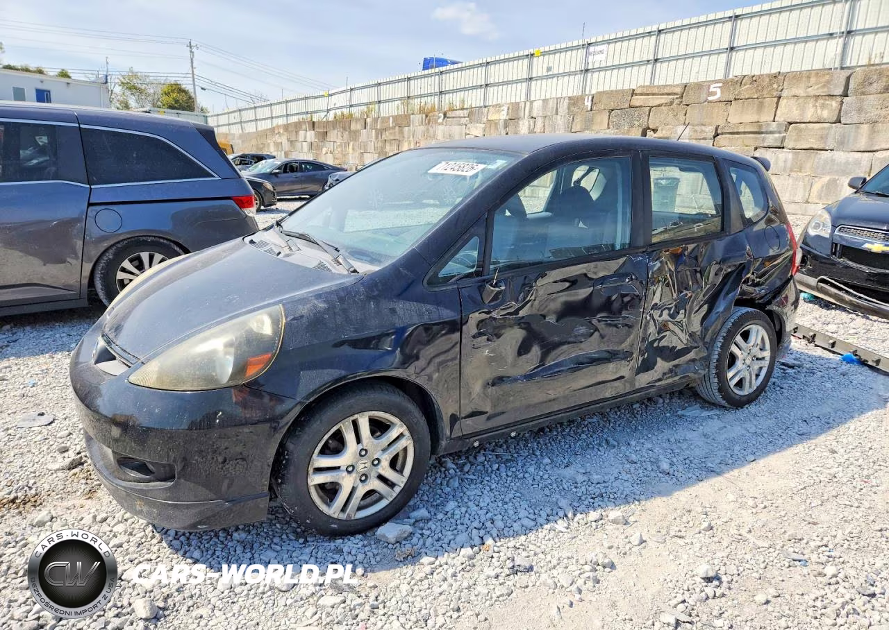 2007 Honda Fit S VIN:JHMGD37617S038333 - 1