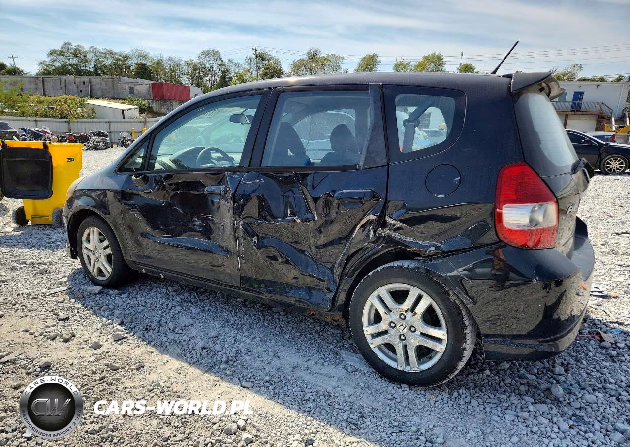 2007 Honda Fit S VIN:JHMGD37617S038333 - 2