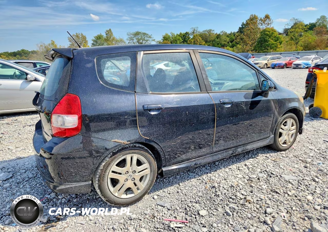 2007 Honda Fit S VIN:JHMGD37617S038333 - 3