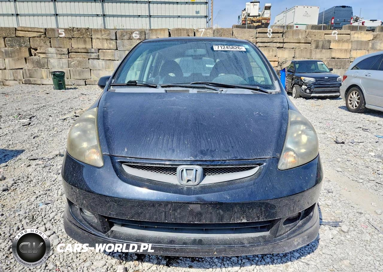 2007 Honda Fit S VIN:JHMGD37617S038333 - 5