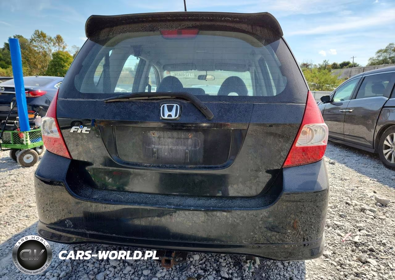 2007 Honda Fit S VIN:JHMGD37617S038333 - 6