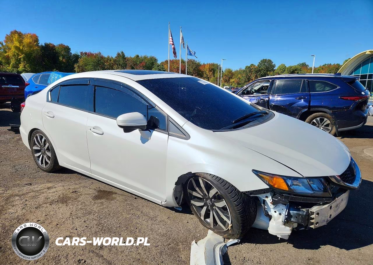 2015 Honda Civic Exl VIN:19XFB2F91FE257531 - 4