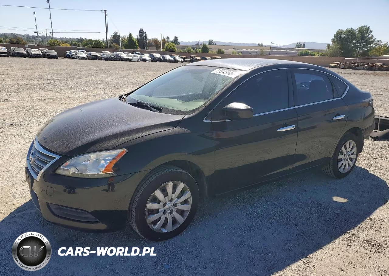 2014 Nissan Sentra S VIN:3N1AB7AP2EL696361 - 1