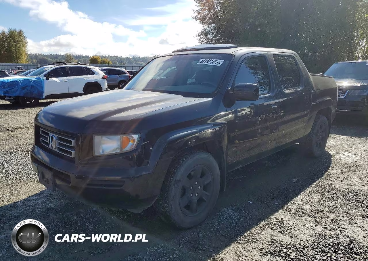 2006 Honda Ridgeline Rtl VIN:2HJYK16566H535355 - 1