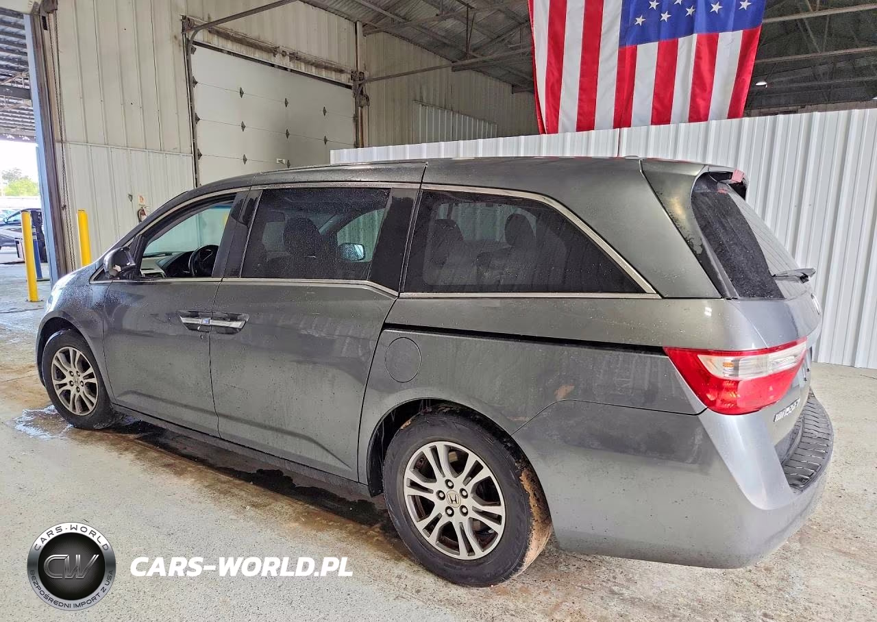 2011 Honda Odyssey Exl VIN:5FNRL5H6XBB015100 - 2