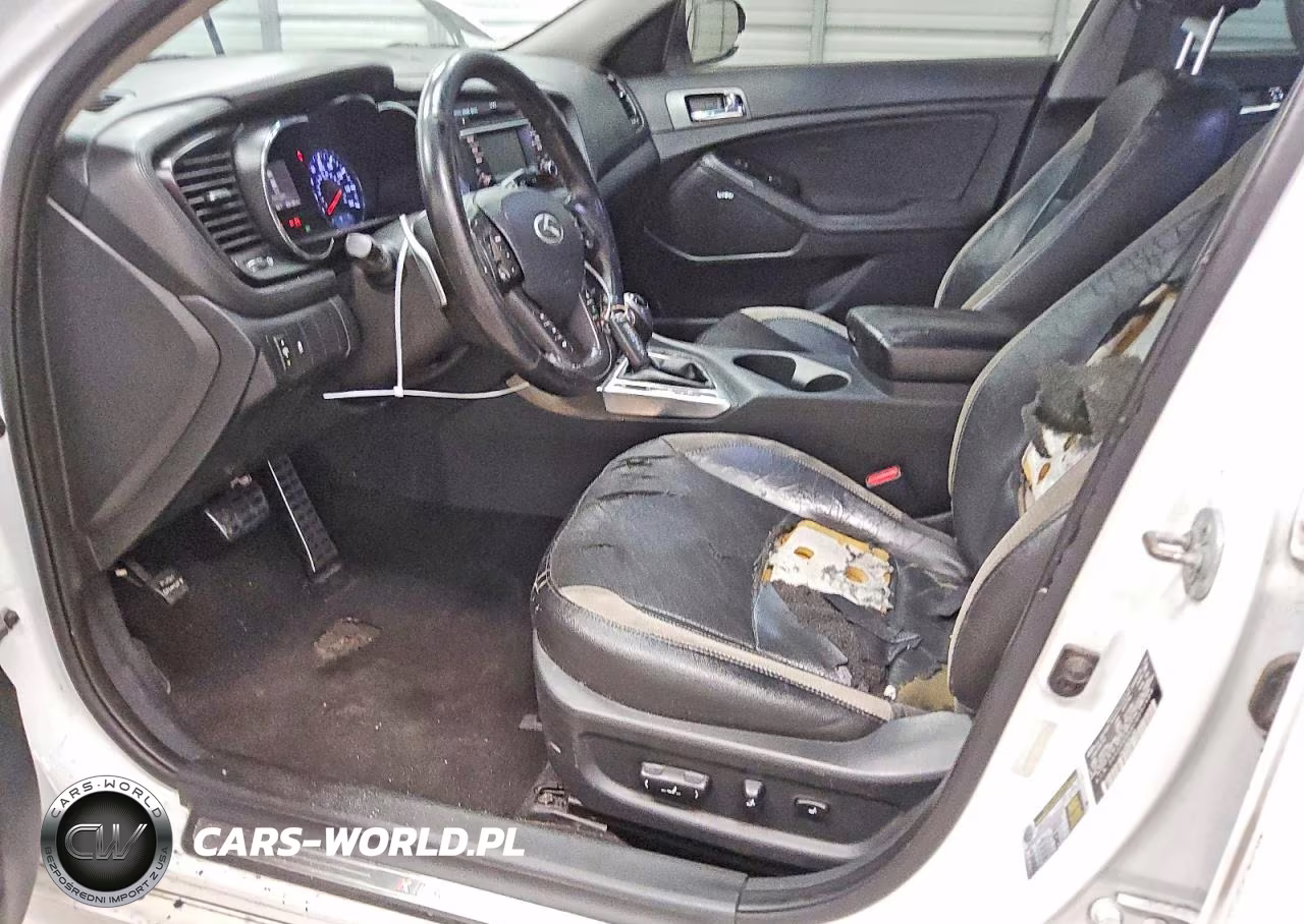 2012 Kia Optima Sx VIN:5XXGR4A66CG052489 - 7