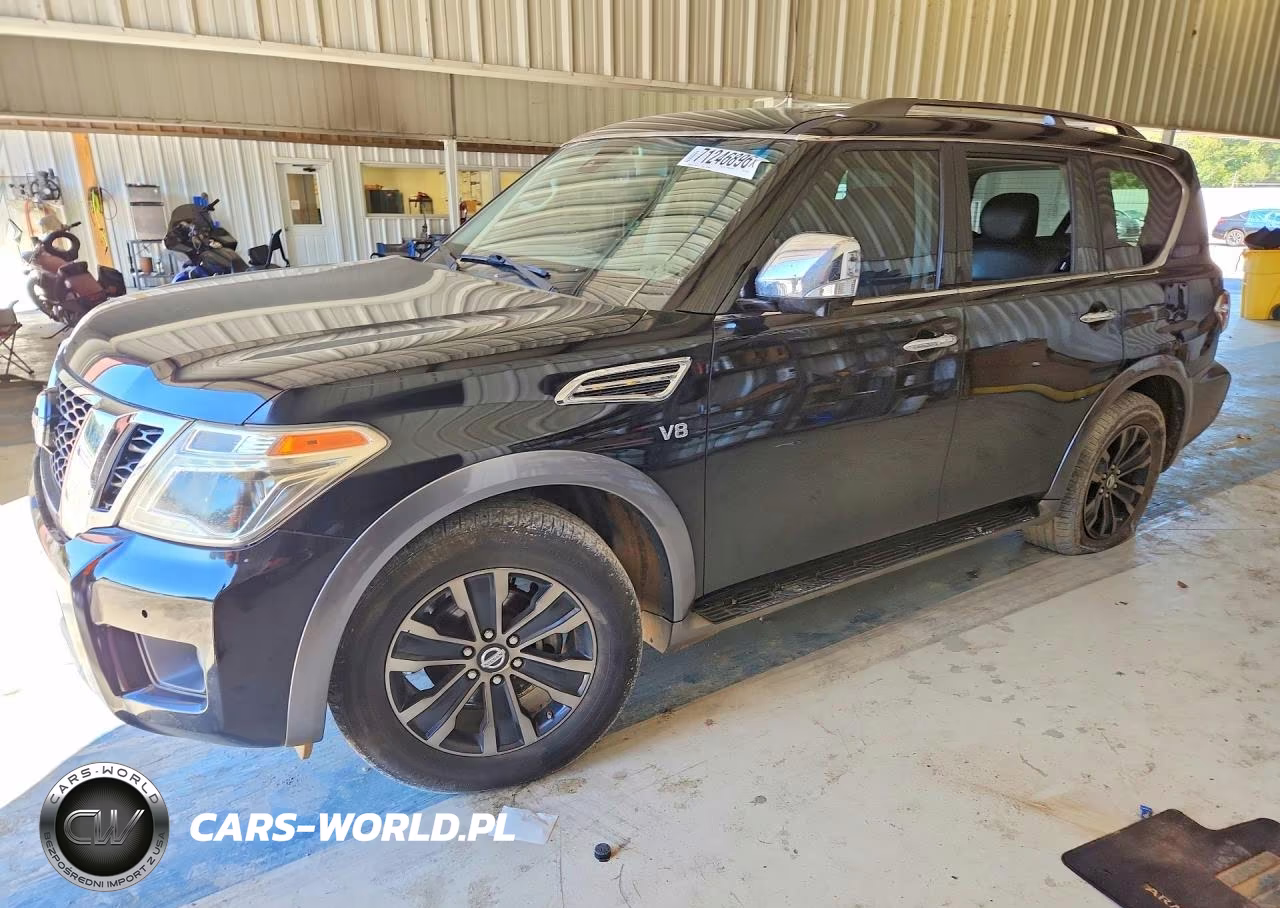 2017 Nissan Armada Platinum VIN:JN8AY2NFXH9300422 - 1
