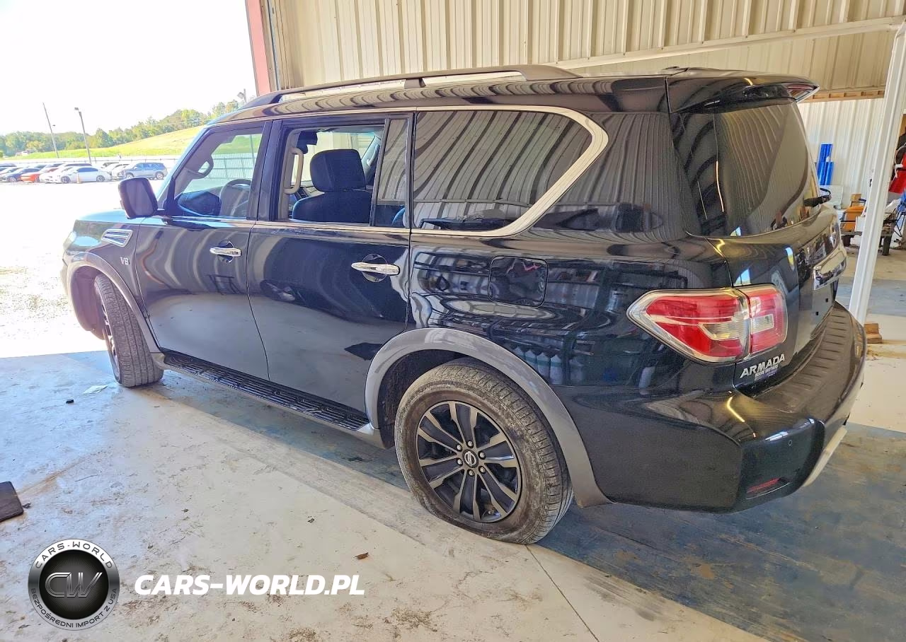 2017 Nissan Armada Platinum VIN:JN8AY2NFXH9300422 - 2