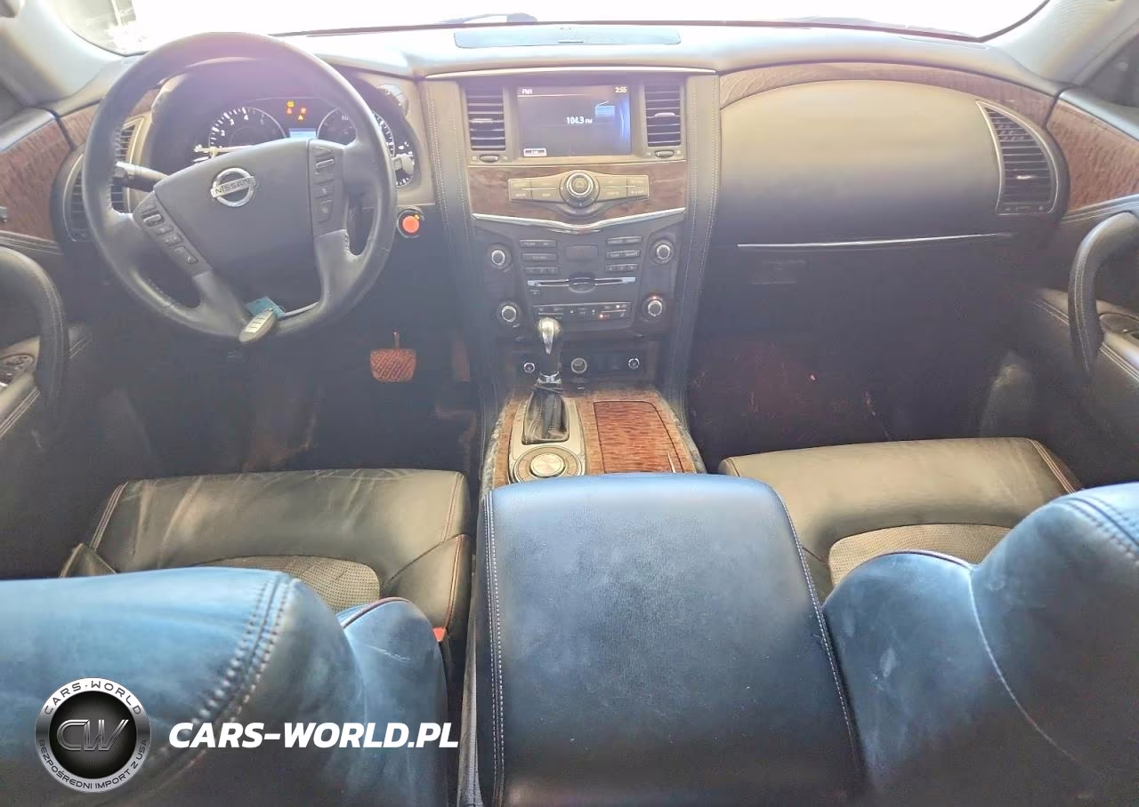 2017 Nissan Armada Platinum VIN:JN8AY2NFXH9300422 - 8