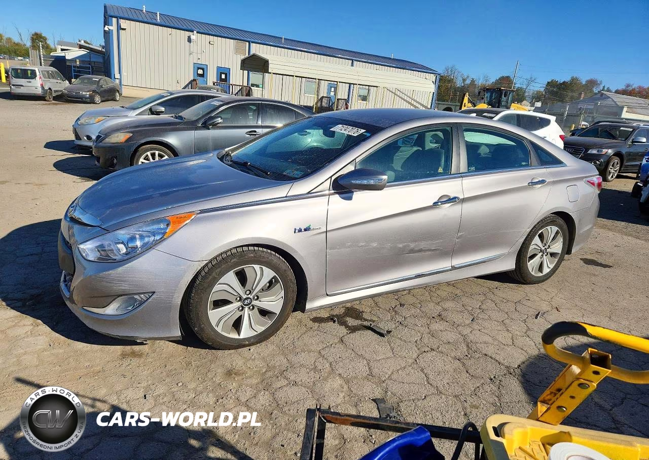 2013 Hyundai Sonata Hybrid VIN:KMHEC4A41DA092429 - 1