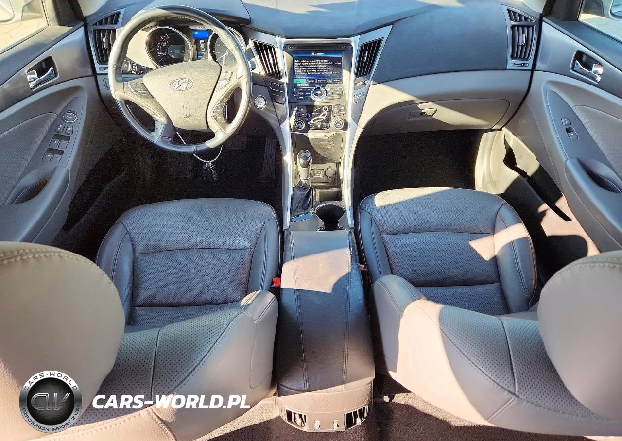 2013 Hyundai Sonata Hybrid VIN:KMHEC4A41DA092429 - 8