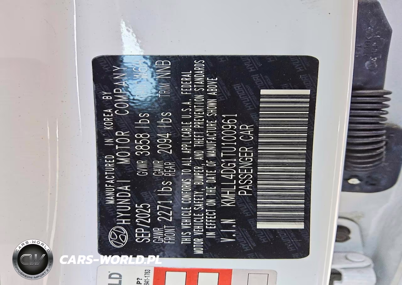 2026 Hyundai Elantra Se VIN:KMHLL4DG1TU100961 - 13