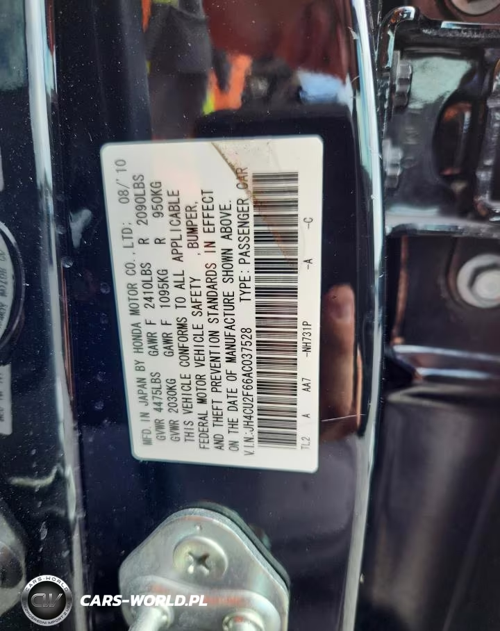 2010 Acura Tsx VIN:JH4CU2F66AC037528 - 12