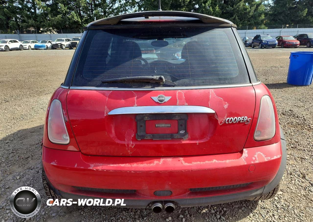 2006 Mini Cooper S VIN:WMWRE33536TL16160 - 6