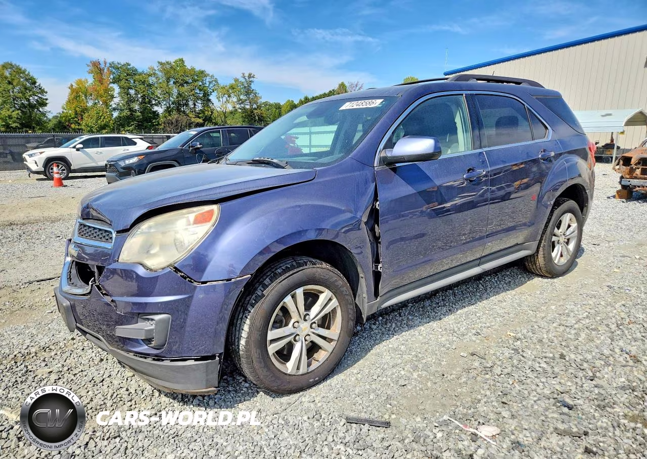 2013 Chevrolet Equinox Lt VIN:2GNFLDE30D6219637 - 1