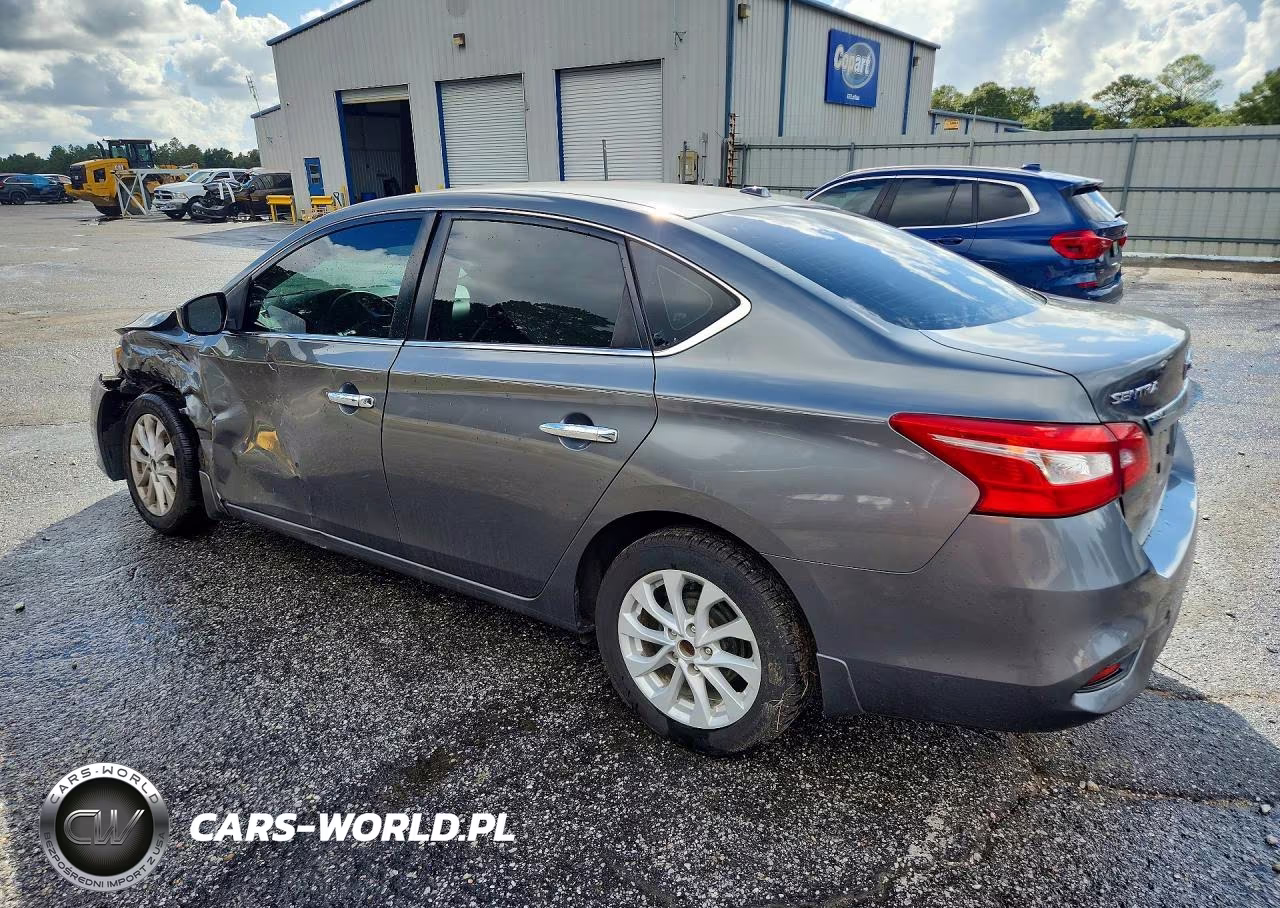 2019 Nissan Sentra Sv VIN:3N1AB7AP6KY229880 - 2
