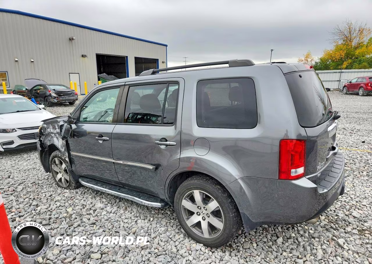 2013 Honda Pilot Touring VIN:5FNYF4H93DB044223 - 2