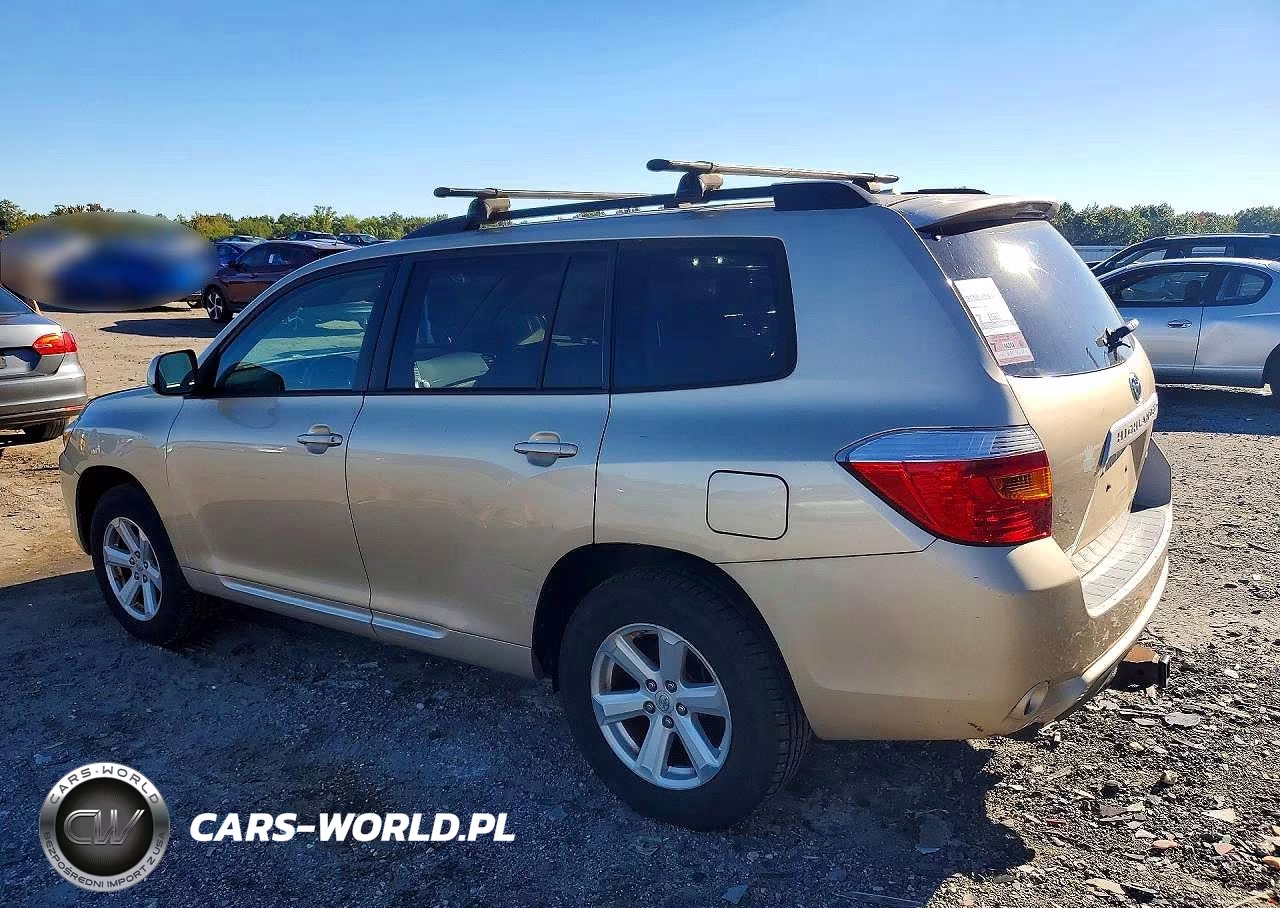 2010 Toyota Highlander Se VIN:5TDJK3EH8AS009820 - 2