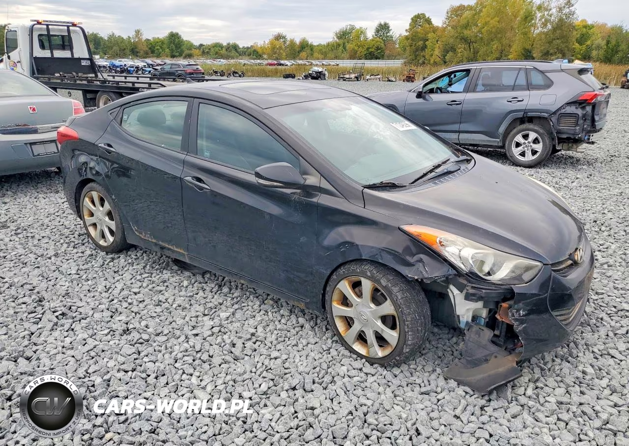 2012 Hyundai Elantra Limited VIN:KMHDH4AE8CU260148 - 4