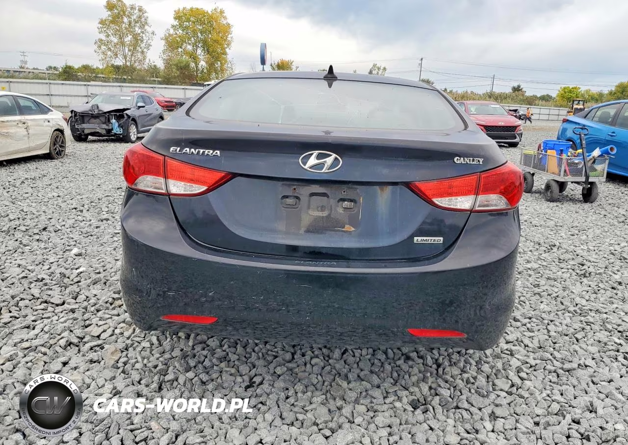 2012 Hyundai Elantra Limited VIN:KMHDH4AE8CU260148 - 6