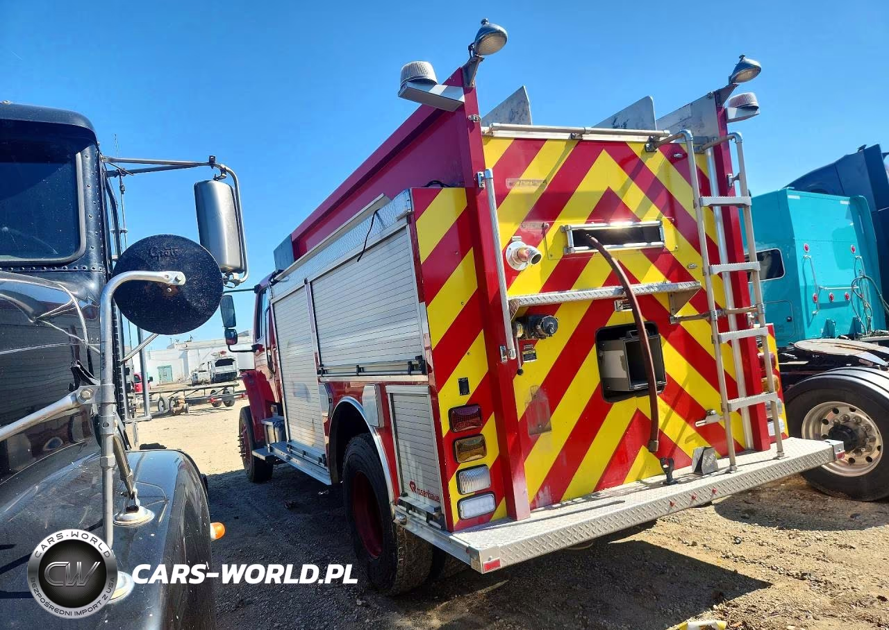 2017 Freightliner Business Class M2 Pumper Fire Truck VIN:3ALDCYCY1HDJC3172 - 2