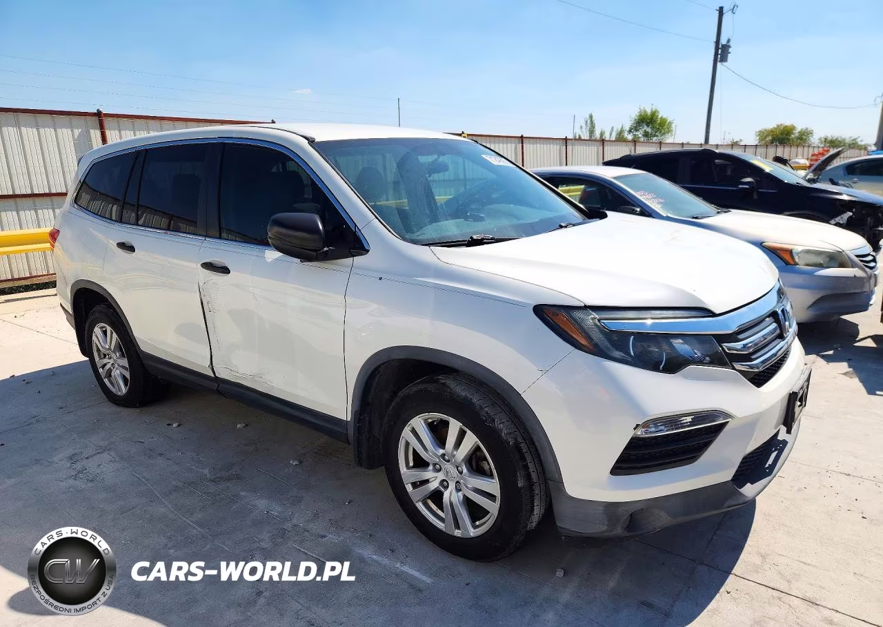 2016 Honda Pilot Lx VIN:5FNYF5H10GB047164 - 4