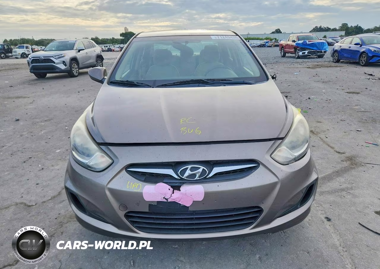 2013 Hyundai Accent VIN:KMHCT4AE1DU441278 - 5