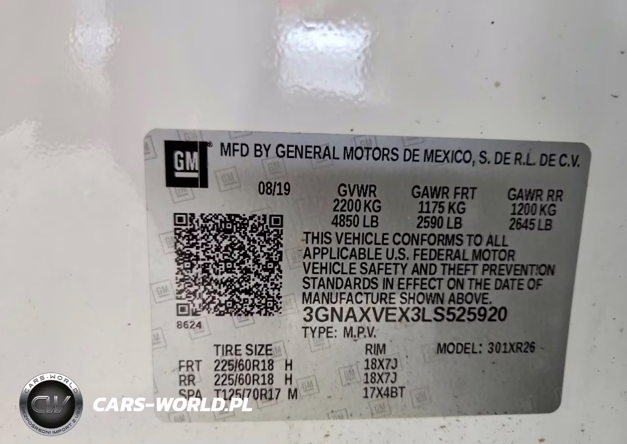 2020 Chevrolet Equinox Lt VIN:3GNAXVEX3LS525920 - 13