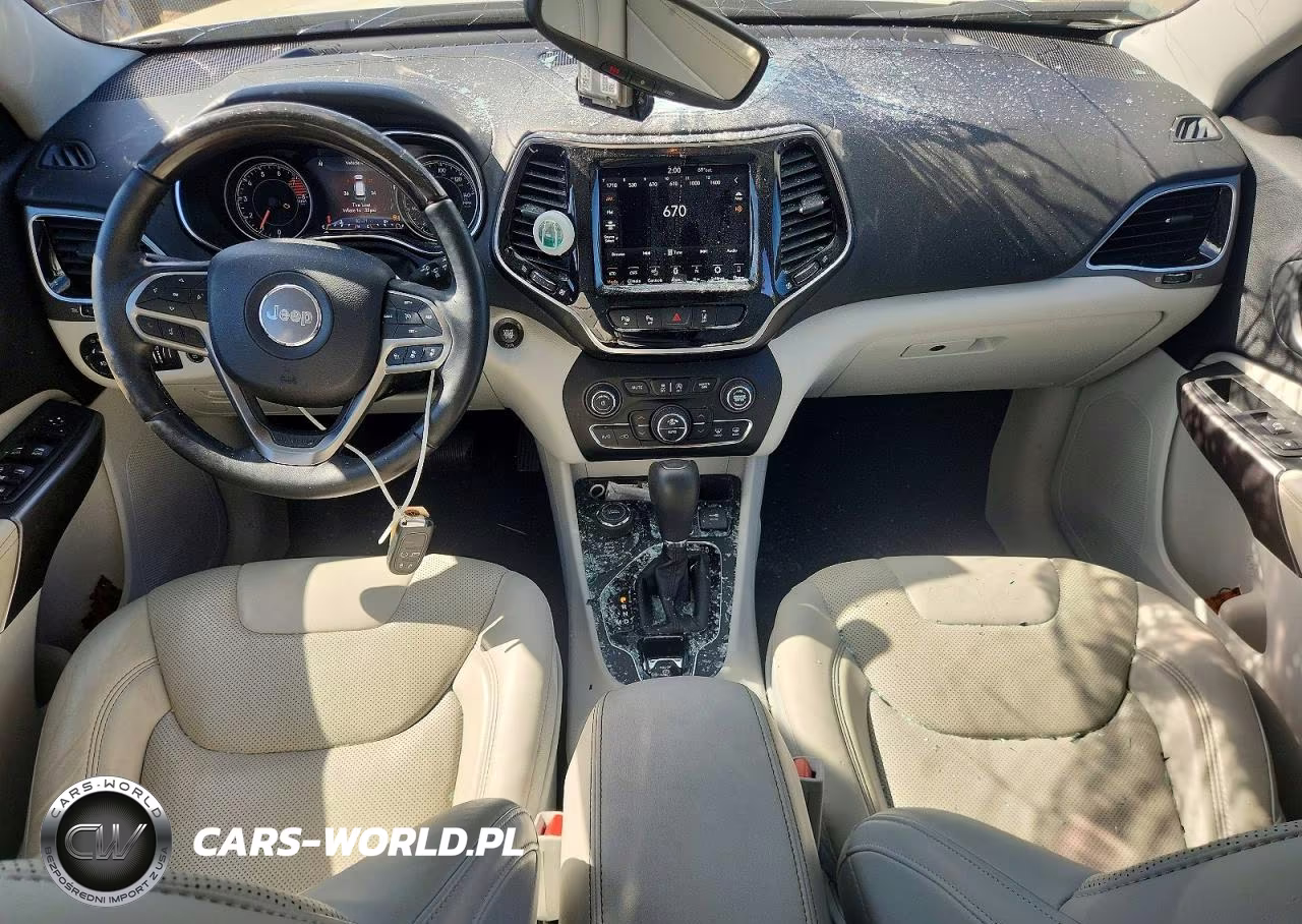 2019 Jeep Cherokee Overland VIN:1C4PJMJX8KD249527 - 8