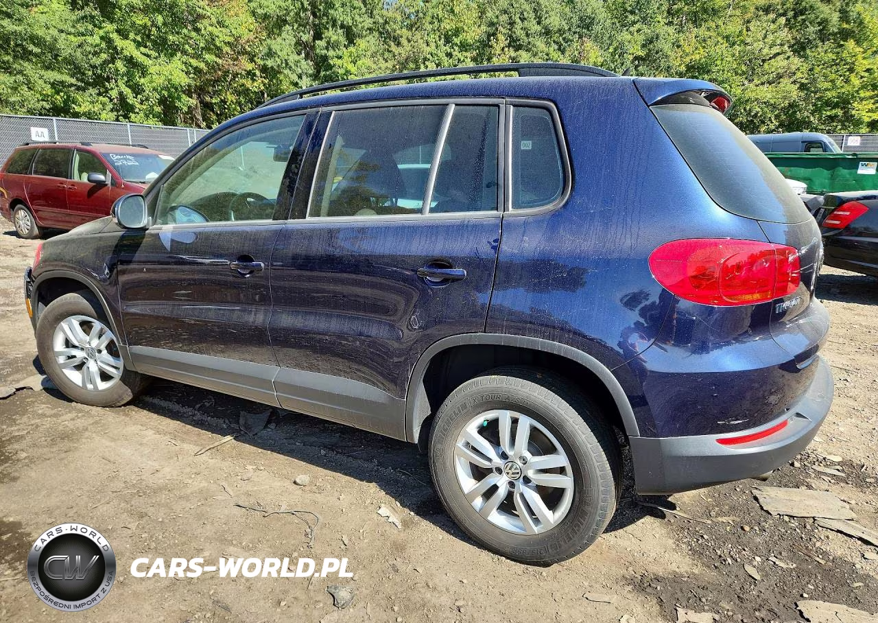 2016 Volkswagen Tiguan S VIN:WVGAV7AX3GW601660 - 2