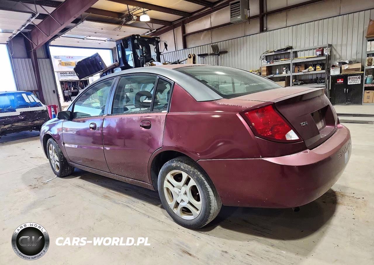 2003 Saturn Ion Level 3 VIN:1G8AL52F23Z118054 - 2