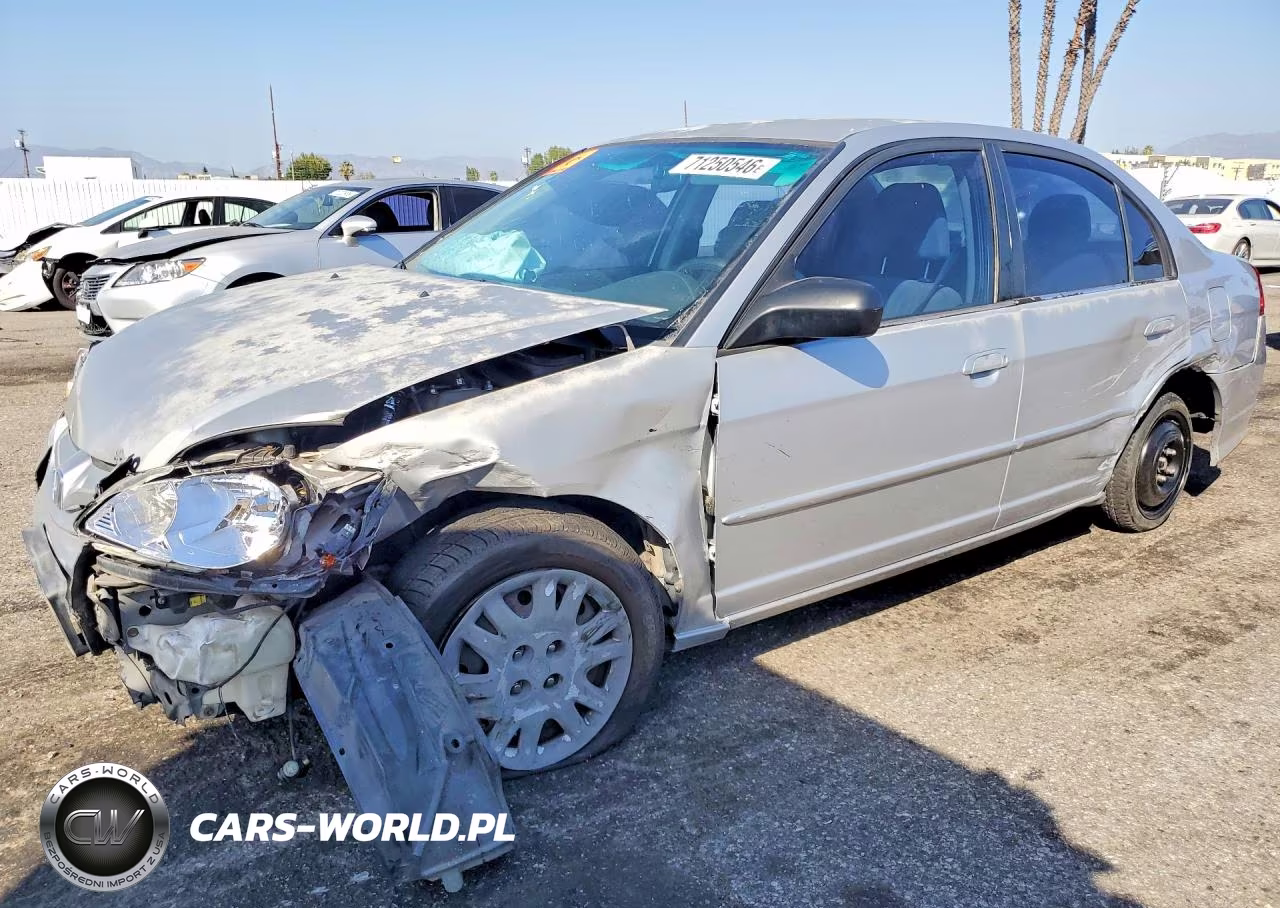 2005 Honda Civic Lx VIN:JHMES16565S004119 - 1