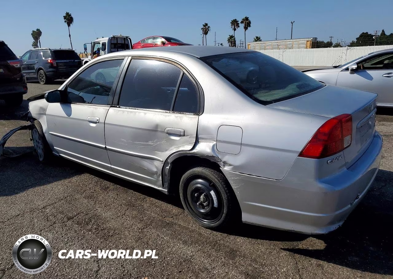 2005 Honda Civic Lx VIN:JHMES16565S004119 - 2