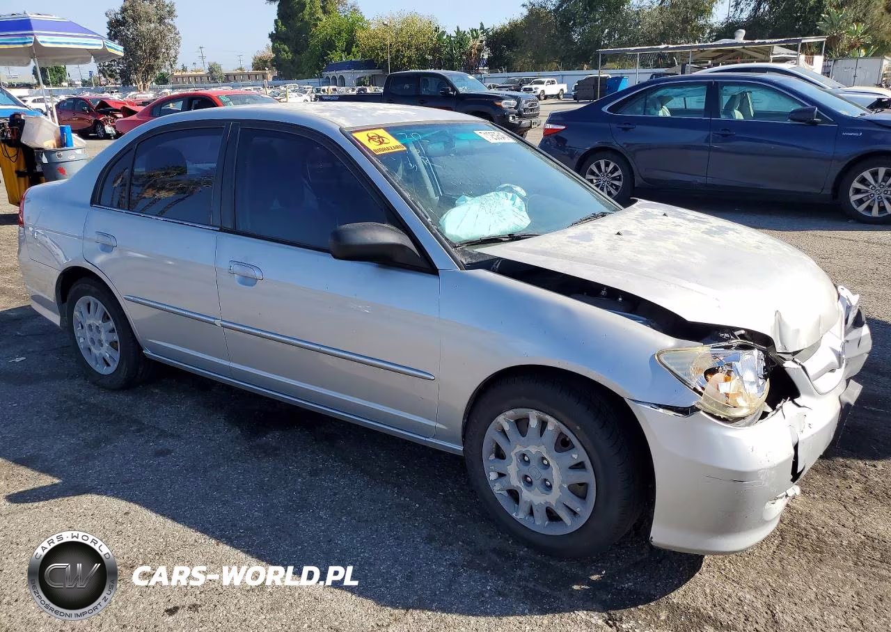 2005 Honda Civic Lx VIN:JHMES16565S004119 - 4