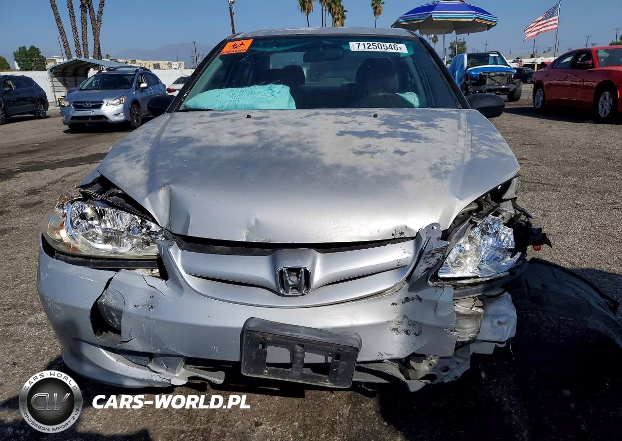 2005 Honda Civic Lx VIN:JHMES16565S004119 - 5