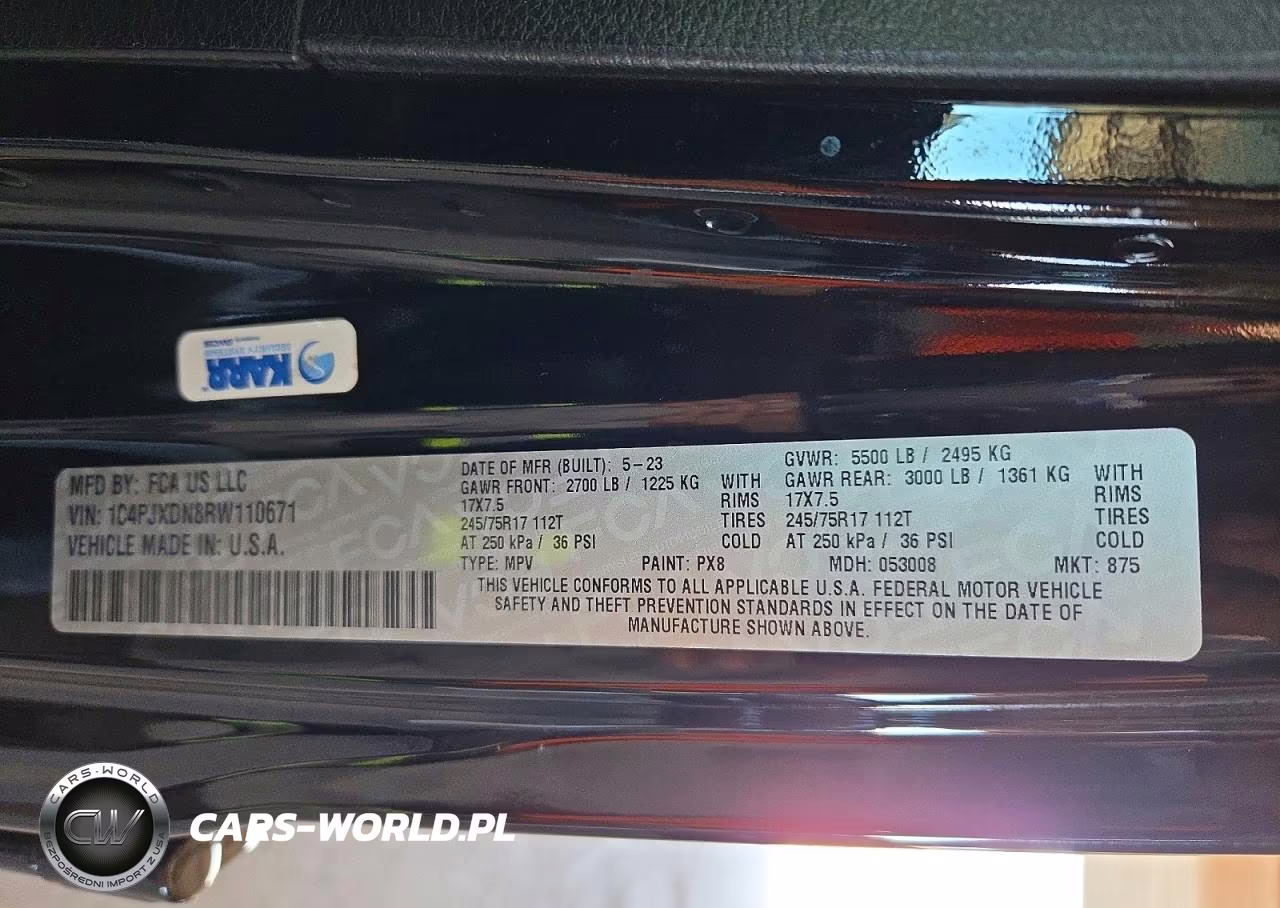 2024 Jeep Wrangler Sport VIN:1C4PJXDN8RW110671 - 12