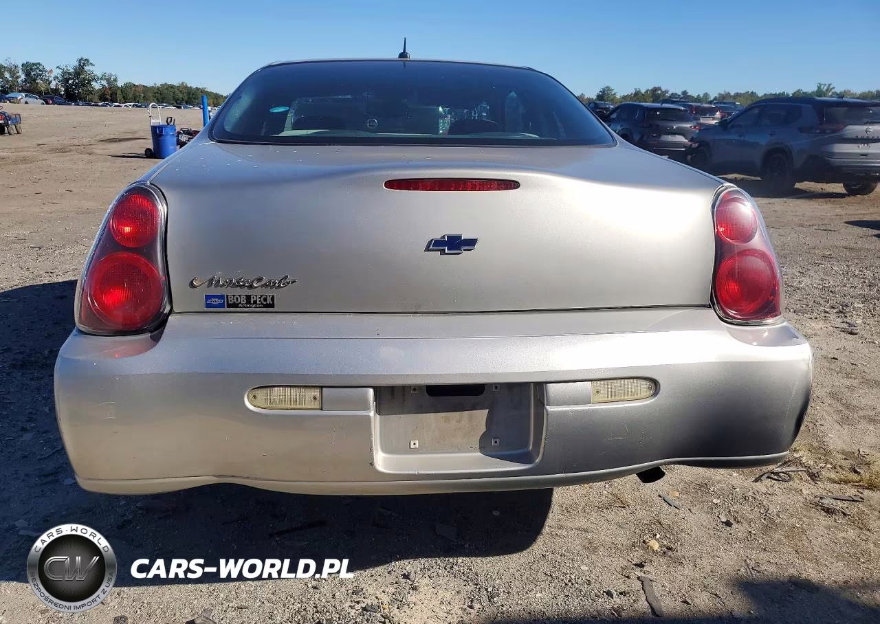 2005 Chevrolet Monte Carlo Ls VIN:2G1WW12E159367891 - 6