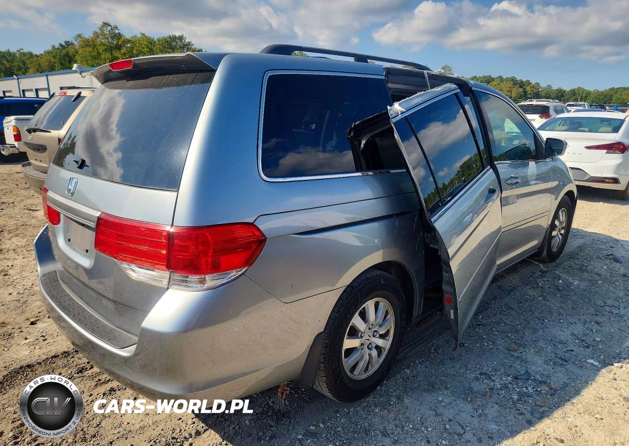 2008 Honda Odyssey Ex VIN:5FNRL38438B090202 - 3