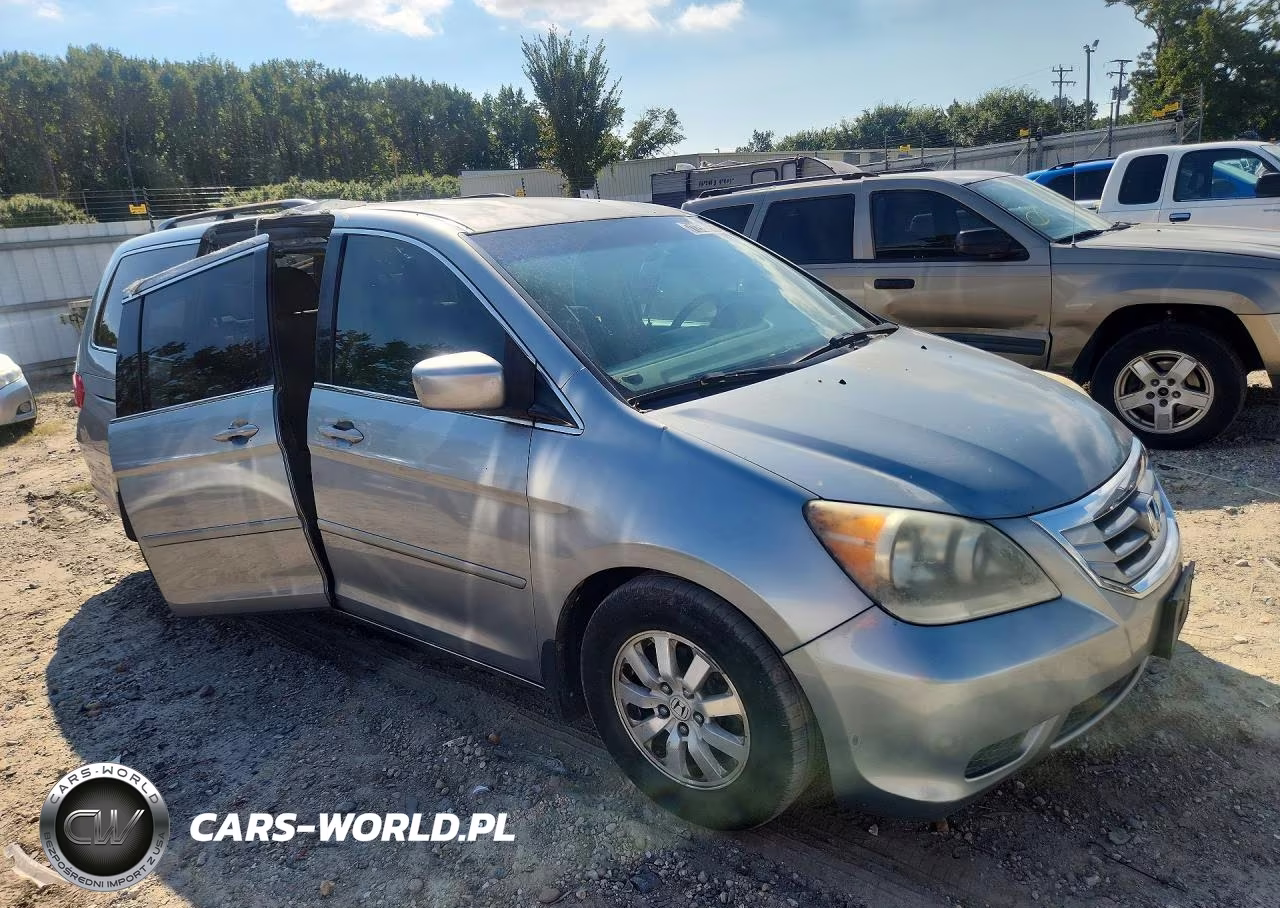 2008 Honda Odyssey Ex VIN:5FNRL38438B090202 - 4