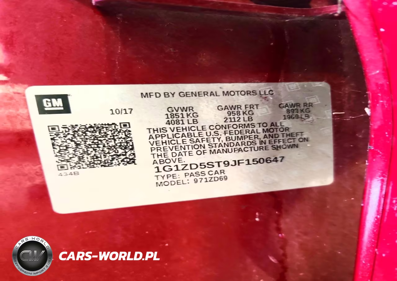 2018 Chevrolet Malibu Lt VIN:1G1ZD5ST9JF150647 - 12