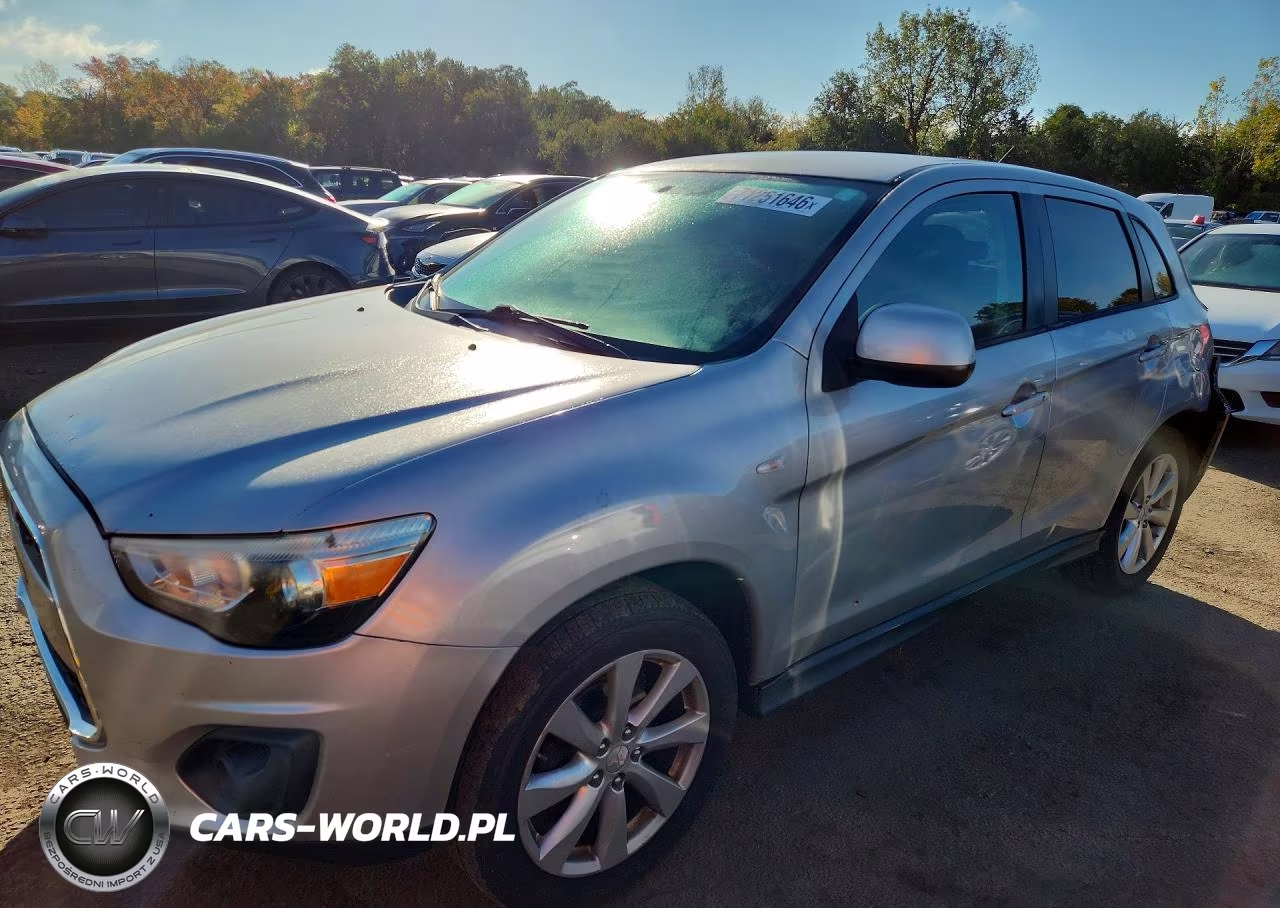2015 Mitsubishi Outlander Sport Es VIN:4A4AR3AU5FE028538 - 1
