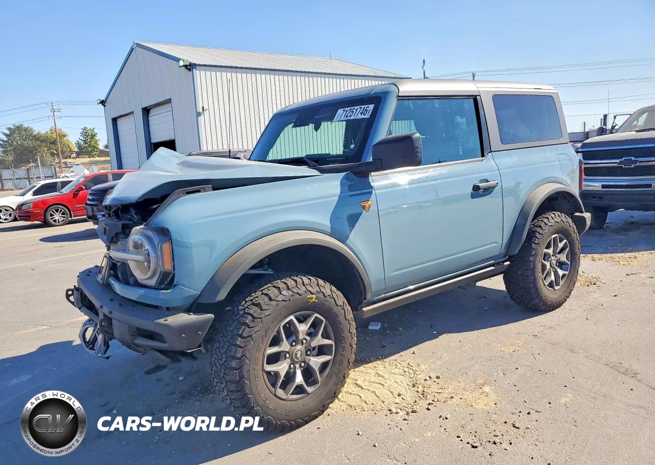 2023 Ford Bronco Base VIN:1FMDE5CP2PLB95659 - 1