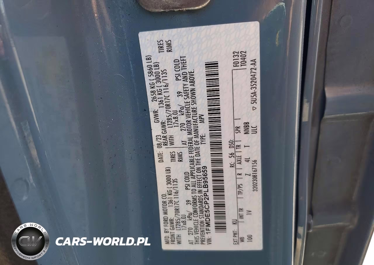 2023 Ford Bronco Base VIN:1FMDE5CP2PLB95659 - 13