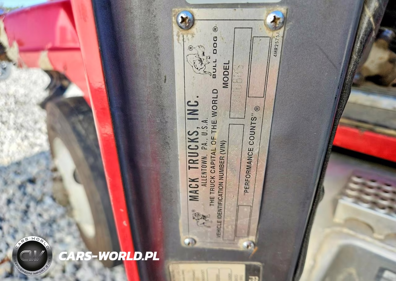 2001 Mack Rb688S Dump Truck VIN:1M2P324C11M060686 - 11