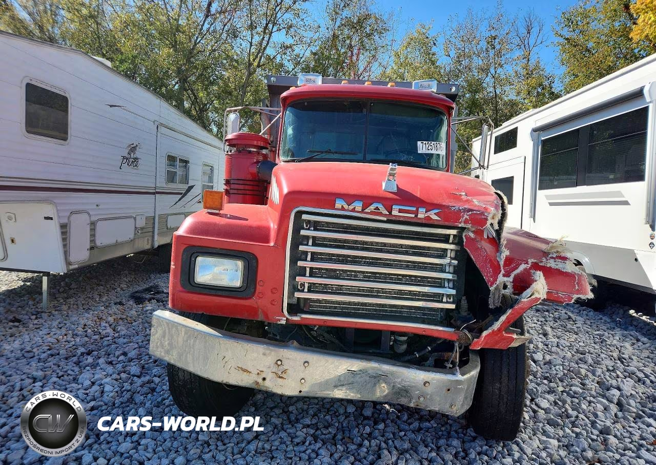 2001 Mack Rb688S Dump Truck VIN:1M2P324C11M060686 - 5
