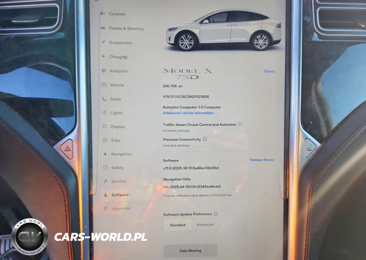 2016 Tesla Model X VIN:5YJXCBE29GF021906 - 9