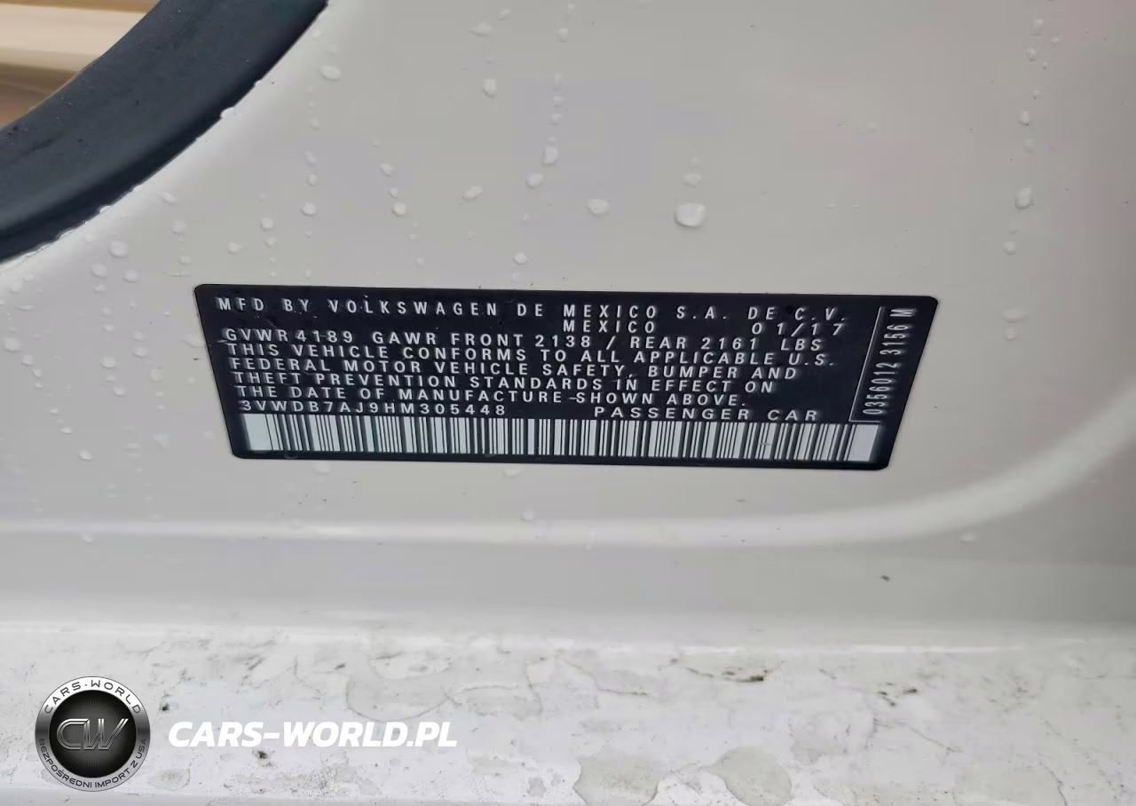 2017 Volkswagen Jetta VIN:3VWDB7AJ9HM305448 - 12