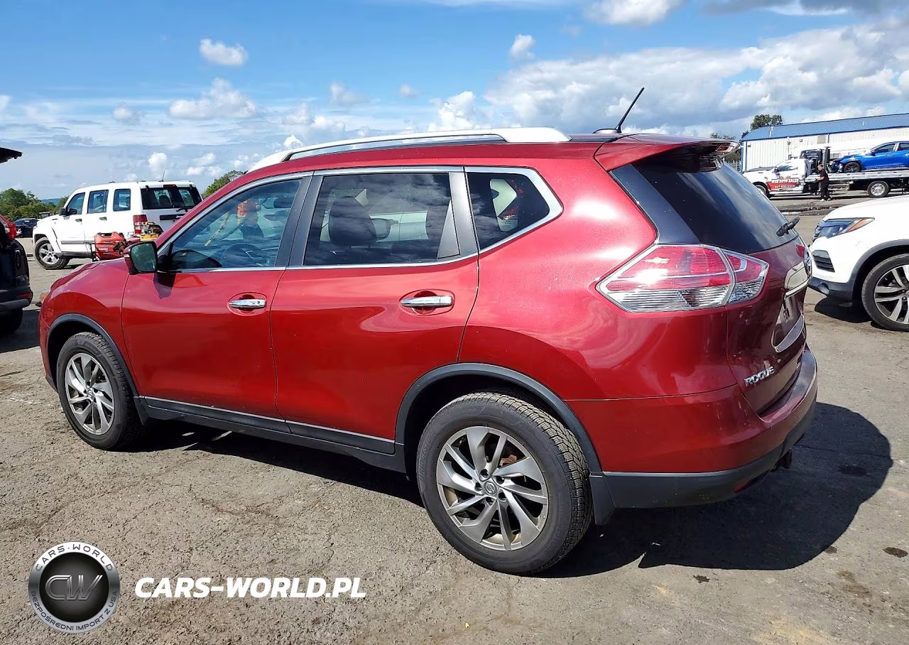 2015 Nissan Rogue Sl VIN:5N1AT2MV2FC914167 - 2