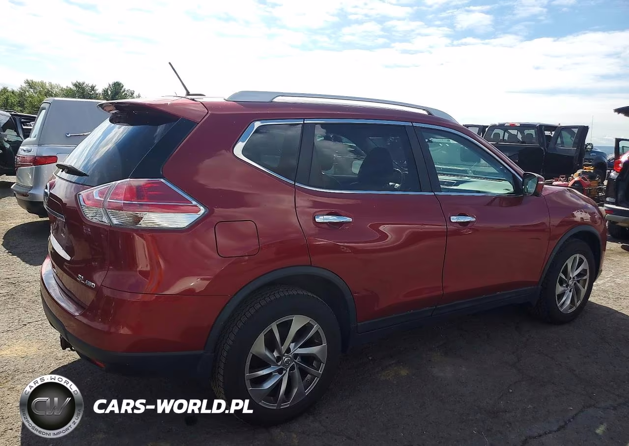 2015 Nissan Rogue Sl VIN:5N1AT2MV2FC914167 - 3