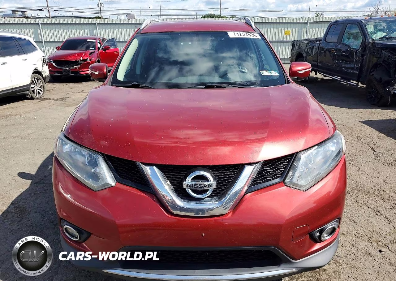 2015 Nissan Rogue Sl VIN:5N1AT2MV2FC914167 - 5